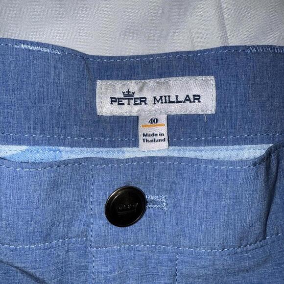 Men’s Peter Millar Blue Golf Shorts Size: 40 - Picture 2 of 6